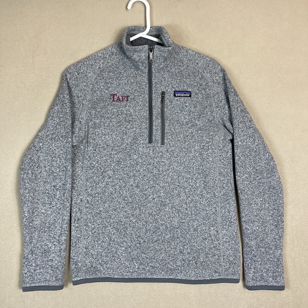 Patagonia Pullover Mens Extra‎ Small Gray Better Sweater Fleece Hiking Adult